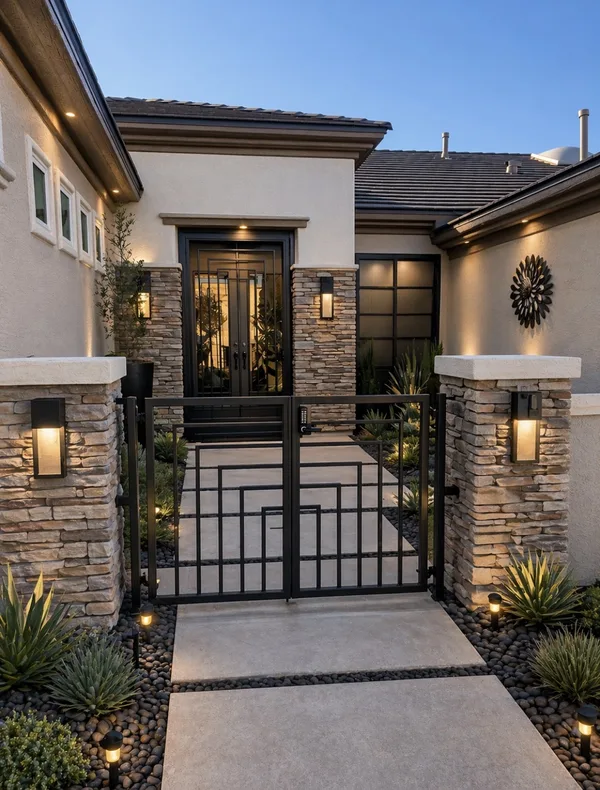 Olson Iron iron fence and gate las vegas in Las Vegas