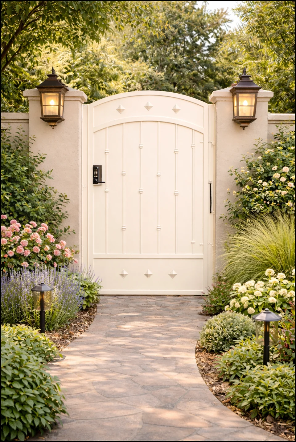 Olson Iron custom iron gate in Las Vegas (633G)
