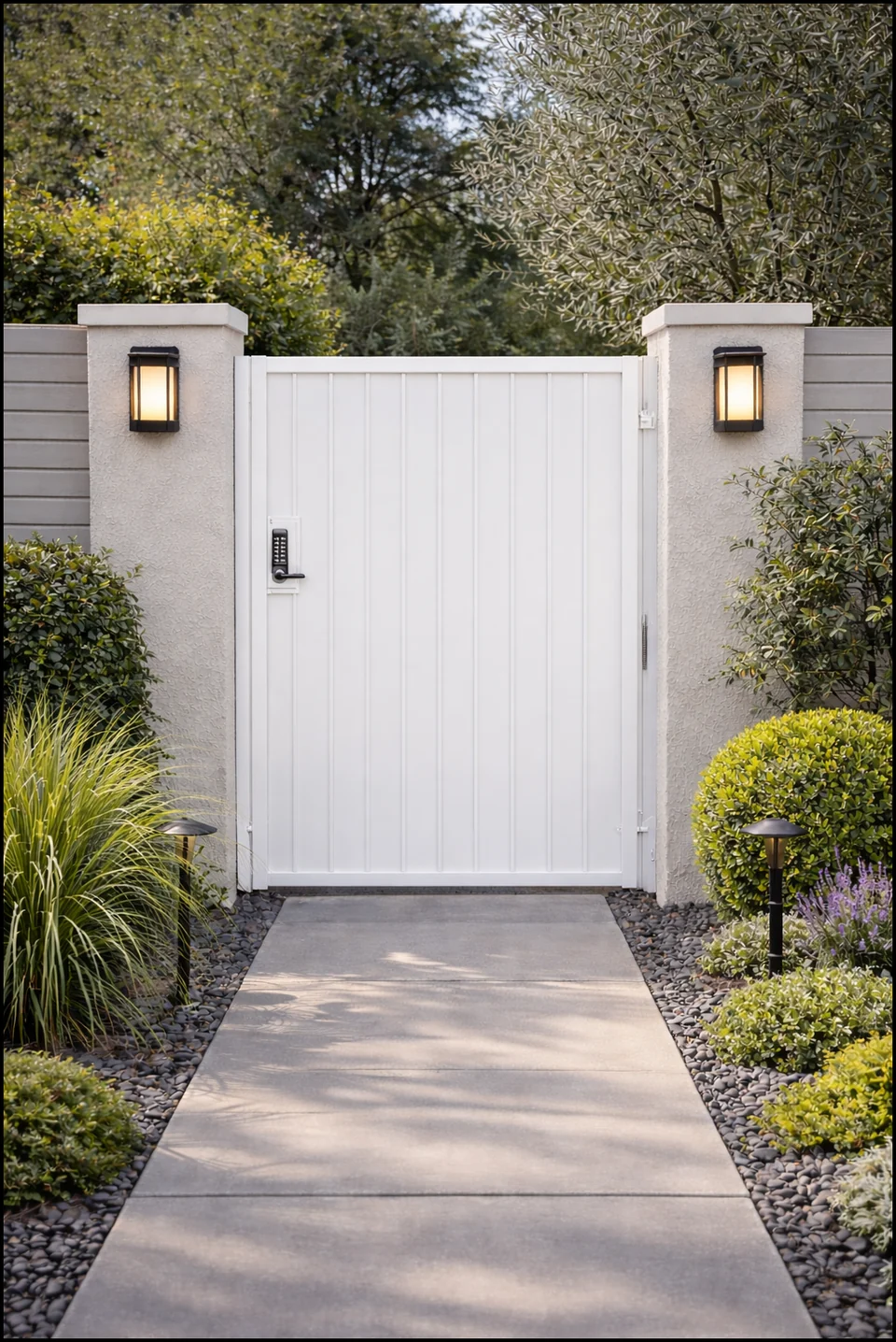 Olson Iron custom iron gate in Las Vegas (640G)