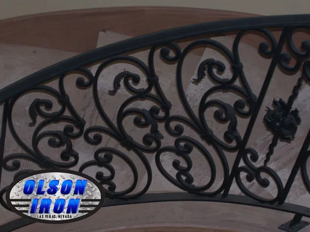 Olson Iron iron railing in Las Vegas