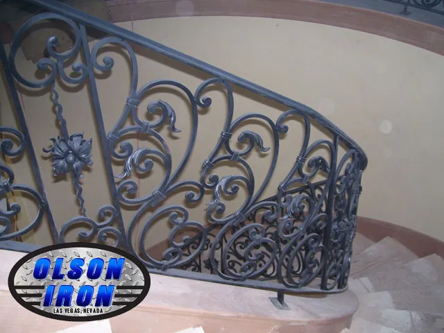 Olson Iron iron railing in Las Vegas