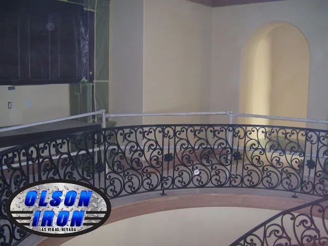 Olson Iron iron railing in Las Vegas