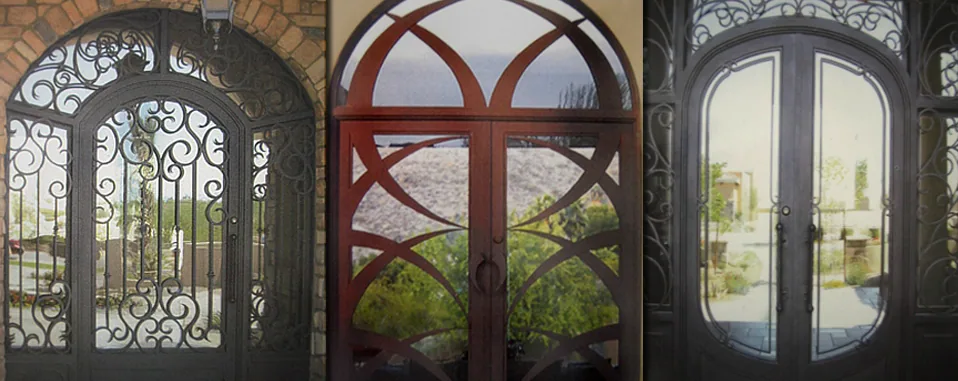 Olson Iron plasma cut iron panel in Las Vegas