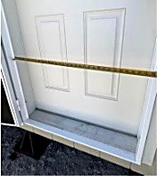 Example of ¼" angle